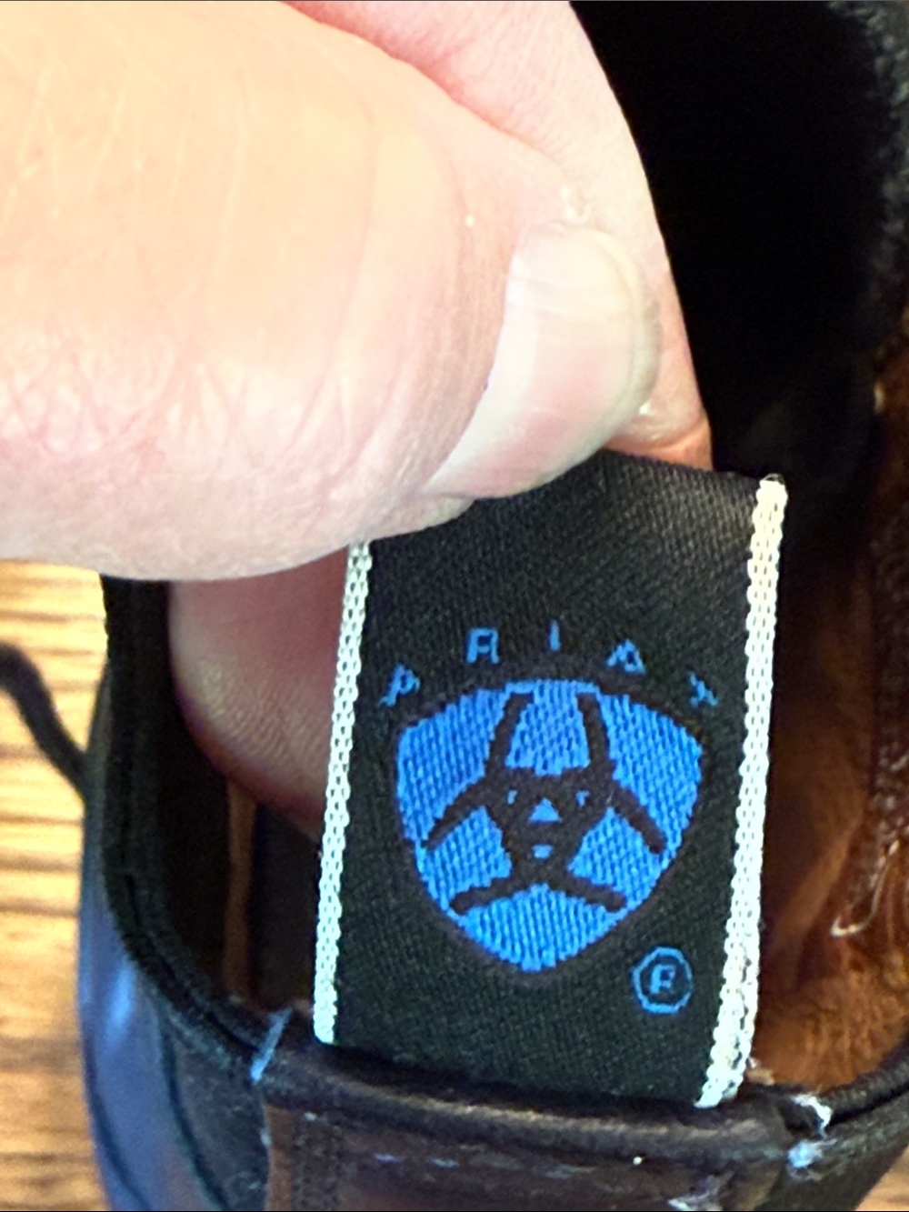 Ariat Cobalt VX Black Leather Lace Up Ankle Boot riding Comfort equestrian 7.5B - Picture 3 of 12